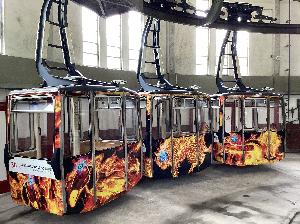 In schwebenden Kunstwerken hoch auf den Schauinsland